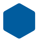 Fondo hexágono azul